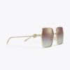 Miller Oversized Square Sonnenbrille Miller Oversized Square Sonnenbrille
