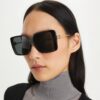 Miller Oversized Square Sonnenbrille Miller Oversized Square Sonnenbrille