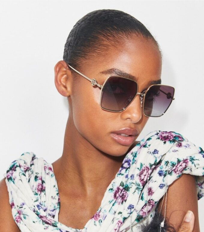 Miller Oversized Square Sonnenbrille Miller Oversized Square Sonnenbrille