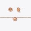 Miller Pavé Anhänger-Halskette & Ohrstecker-Geschenkset Miller Pavé Anhänger-Halskette & Ohrstecker-Geschenkset