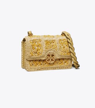 Miller Raffia Mini-Tasche