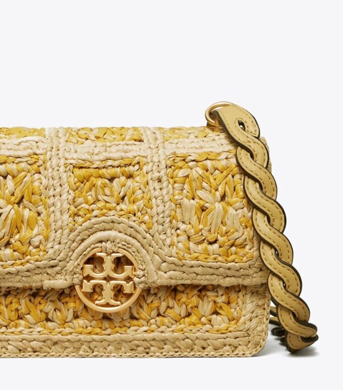 Miller Raffia Mini-Tasche