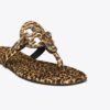 Miller Sandalette mit Kalbslederprint Miller Sandalette mit Kalbslederprint