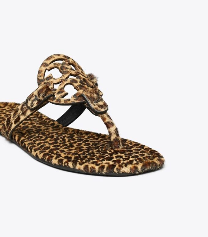 Miller Sandalette mit Kalbslederprint Miller Sandalette mit Kalbslederprint