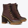 Miller-Stiefelette mit Profilsohle Miller-Stiefelette mit Profilsohle