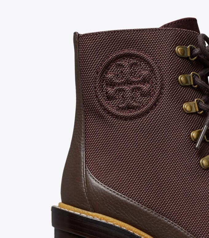 Miller-Stiefelette mit Profilsohle Miller-Stiefelette mit Profilsohle