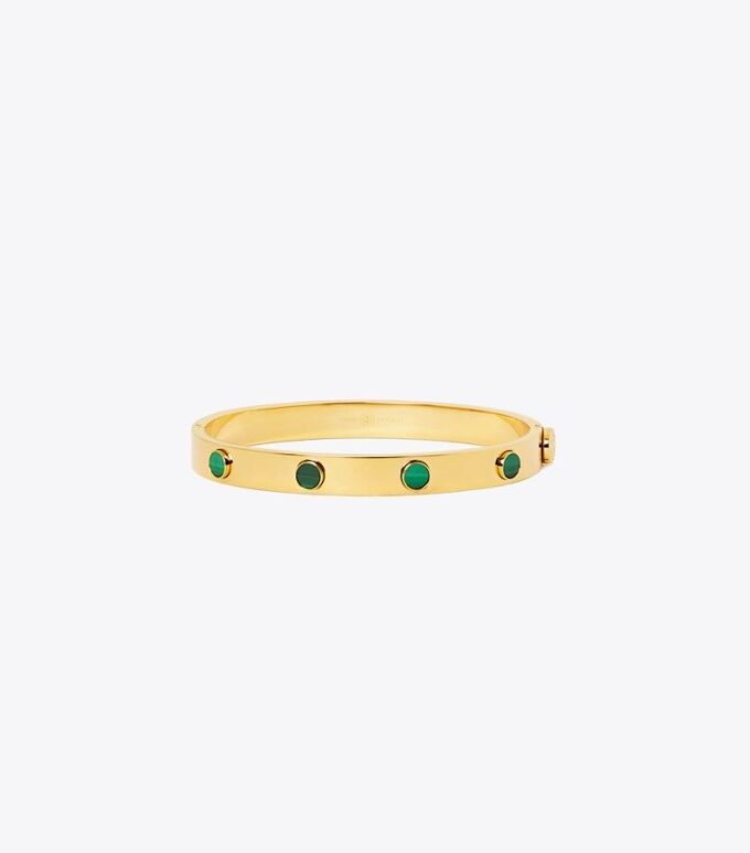 Miller Stud Semi-Precious Hinge Armband Miller Stud Semi-Precious Hinge Armband