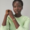 Miller Stud Semi-Precious Hinge Armband Miller Stud Semi-Precious Hinge Armband