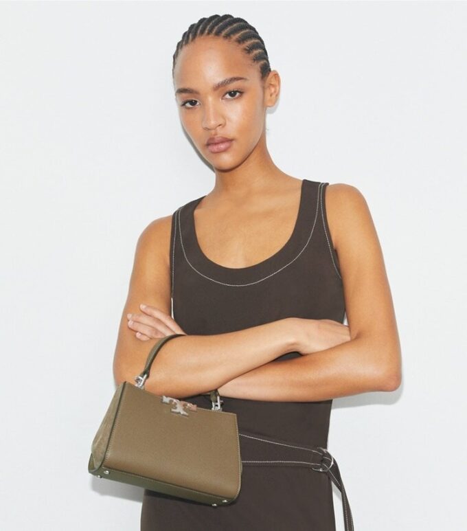 Mini Eleanor Pebbled Satchel Mini Eleanor Pebbled Satchel