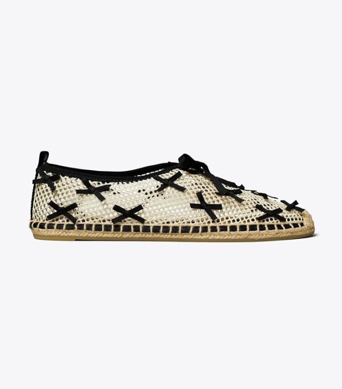 Mini-Espadrilles mit Schleife Mini-Espadrilles mit Schleife