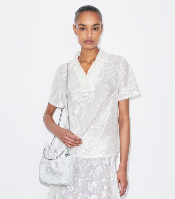 Mini Fleming Sequin Hobo Bag Mini Fleming Sequin Hobo Bag