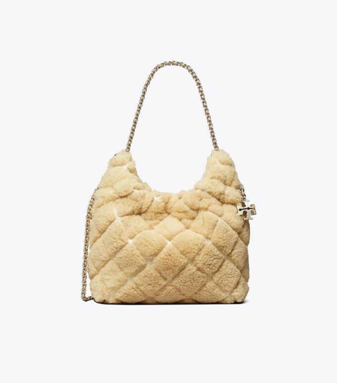 Mini Fleming Shearling Hobo Bag Mini Fleming Shearling Hobo Bag