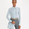 Mini Fleming Soft Denim Hobo Bag Mini Fleming Soft Denim Hobo Bag