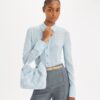 Mini Fleming Soft Denim Hobo Bag Mini Fleming Soft Denim Hobo Bag