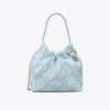 Mini Fleming Soft Denim Hobo Bag Mini Fleming Soft Denim Hobo Bag