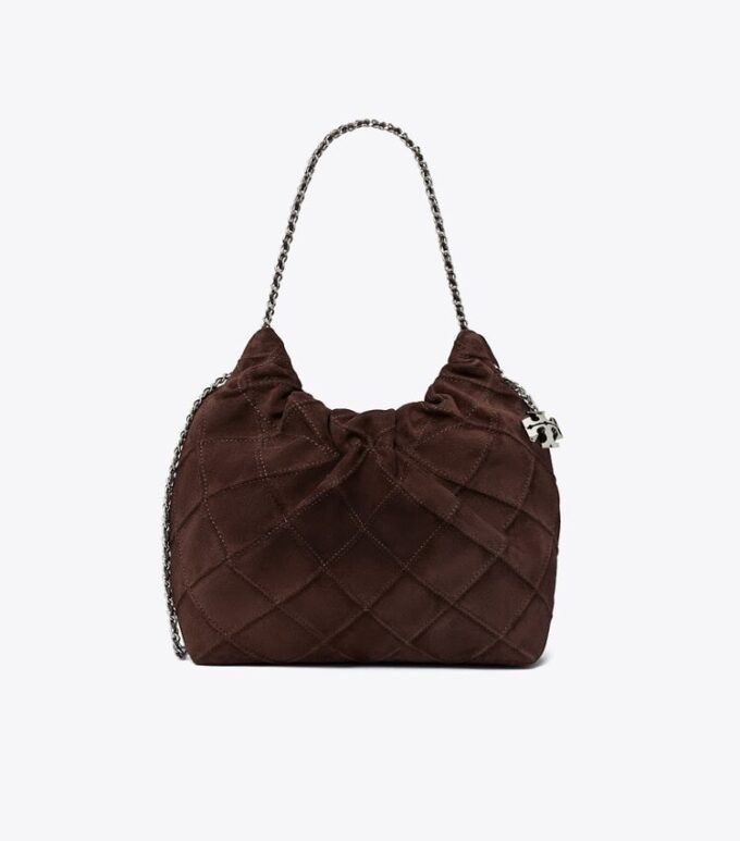 Mini Fleming Soft Suede Hobo Bag Mini Fleming Soft Suede Hobo Bag