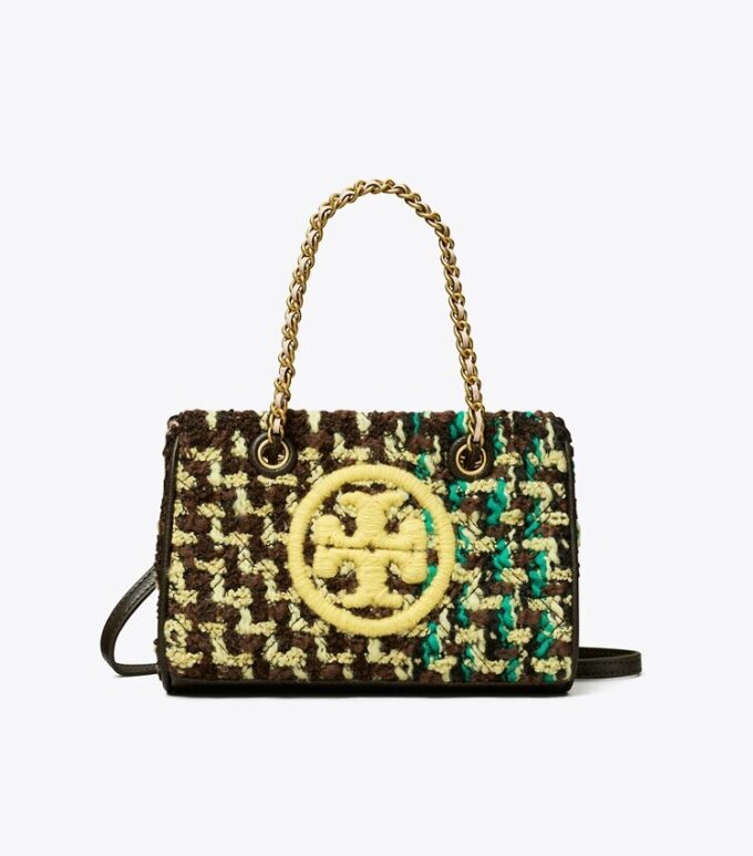 Mini Fleming Soft Tweed Chain Tote Mini Fleming Soft Tweed Chain Tote