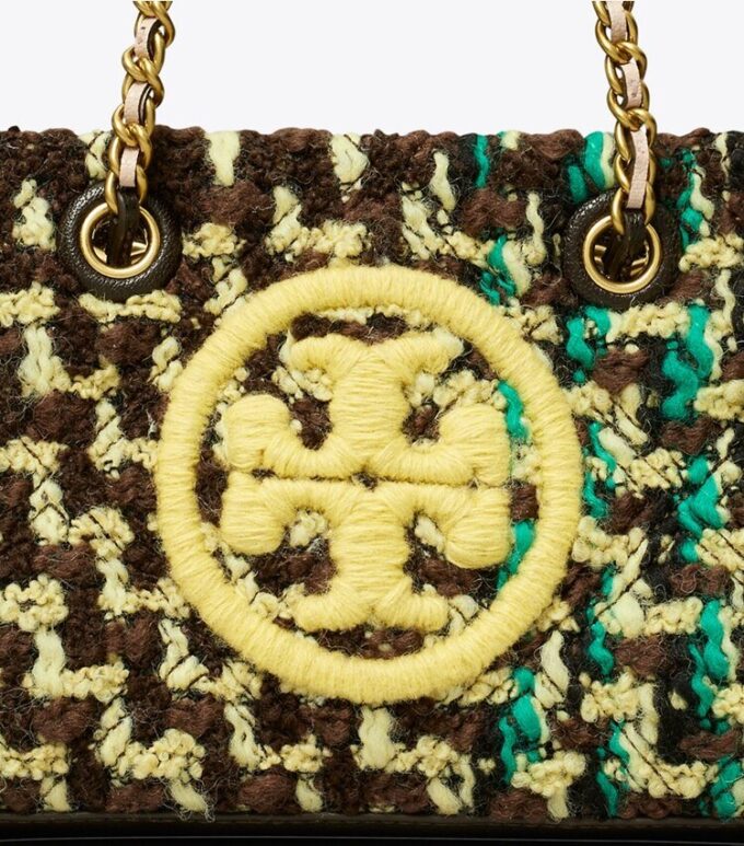 Mini Fleming Soft Tweed Chain Tote Mini Fleming Soft Tweed Chain Tote