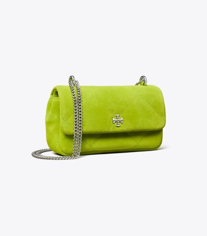 Mini Kira Diamond Quilt Suede Flap Bag Mini Kira Diamond Quilt Suede Flap Bag