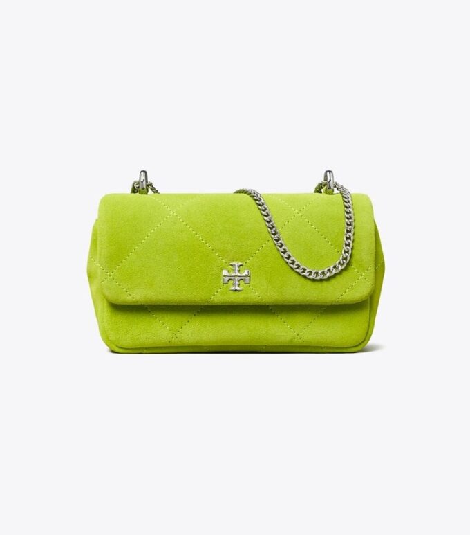 Mini Kira Diamond Quilt Suede Flap Bag Mini Kira Diamond Quilt Suede Flap Bag
