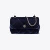 Mini Kira Diamond Quilt Velvet Pavé Flap Bag Mini Kira Diamond Quilt Velvet Pavé Flap Bag