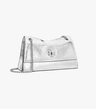 Mini Kira Turnlock Metallic Schultertasche
