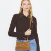 Mini Lee Radziwill Tasche mit Fransen und Henkel Mini Lee Radziwill Tasche mit Fransen und Henkel