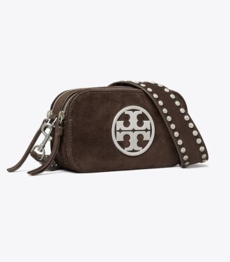 Mini Miller Crossbody-Tasche aus Wildleder