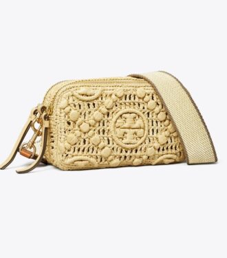 Mini Miller Raffia Umhängetasche