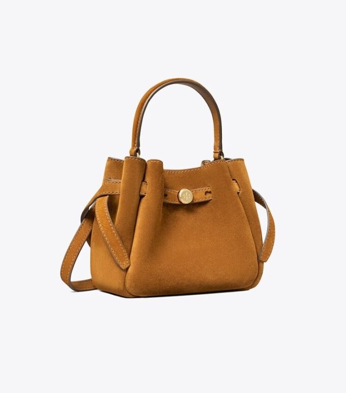 Mini Romy Bucket Bag aus Wildleder Mini Romy Bucket Bag aus Wildleder