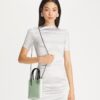 Mini-Satin-Schlangenleder-Tasche Mini-Satin-Schlangenleder-Tasche