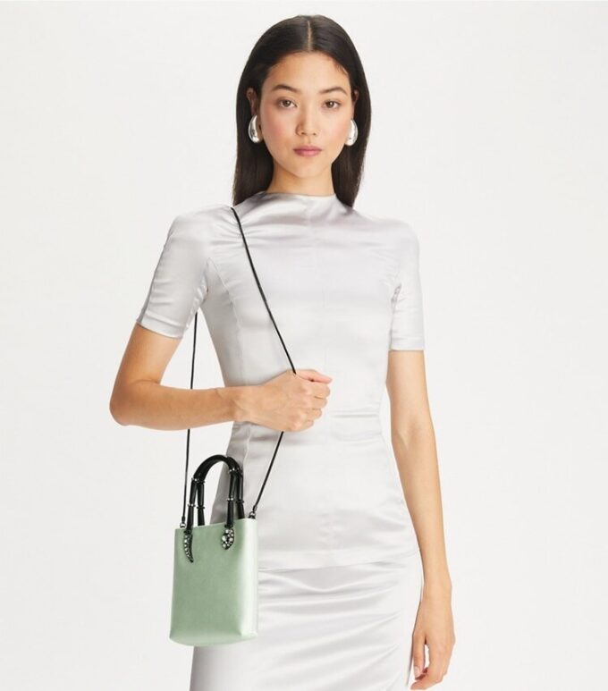 Mini-Satin-Schlangenleder-Tasche Mini-Satin-Schlangenleder-Tasche