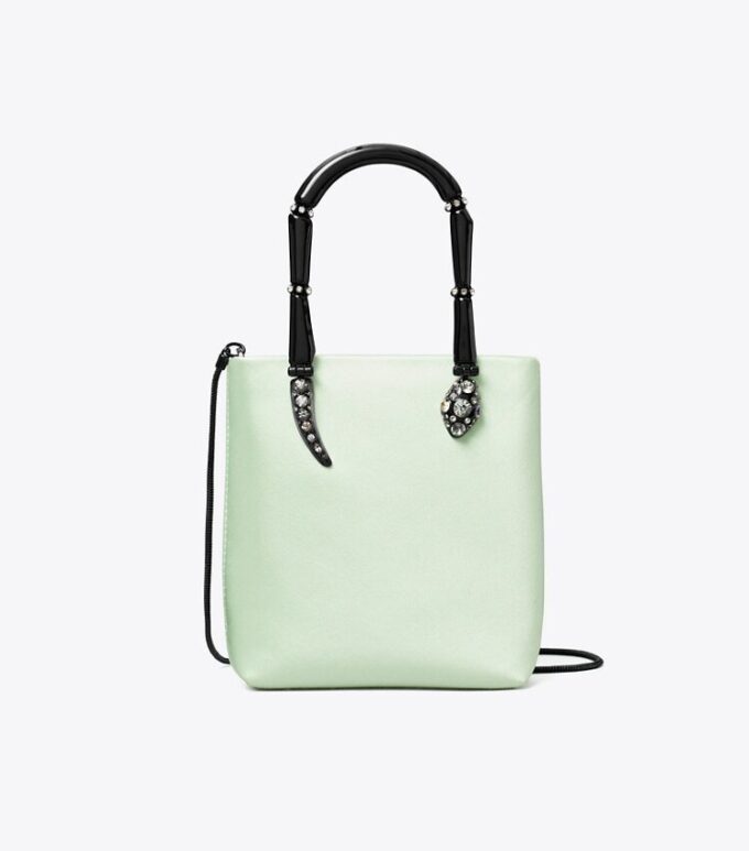 Mini-Satin-Schlangenleder-Tasche Mini-Satin-Schlangenleder-Tasche