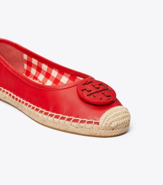 Minnie Ballerina-Espadrilles, Leder Minnie Ballerina-Espadrilles, Leder
