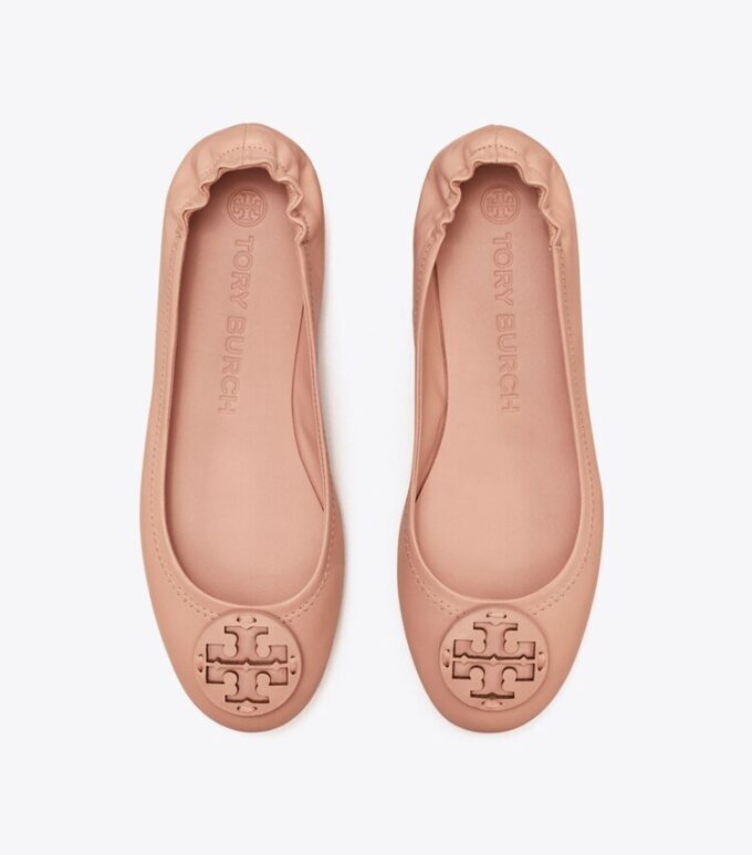 Minnie Travel Ballerinas mit Lederlogo Minnie Travel Ballerinas mit Lederlogo