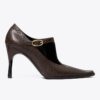 Monkstrap mit gedrehtem Absatz Monkstrap mit gedrehtem Absatz