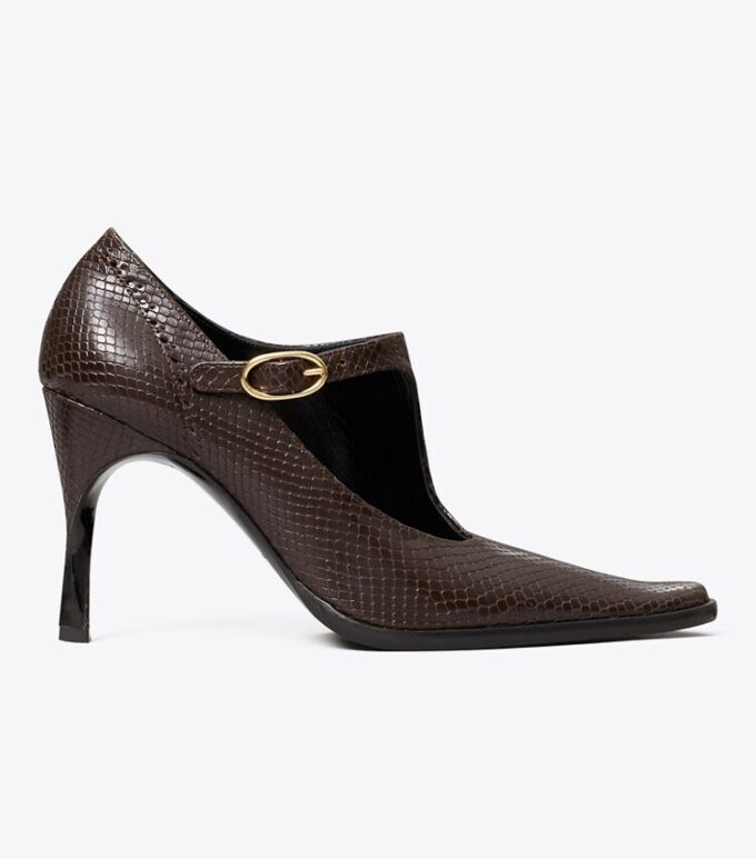 Monkstrap mit gedrehtem Absatz Monkstrap mit gedrehtem Absatz