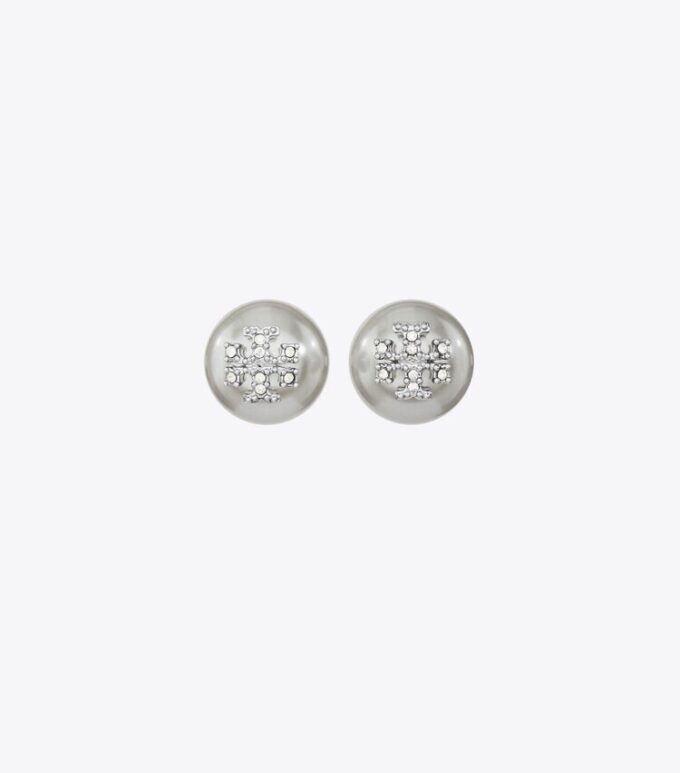 Moondance Pearl And Pavé Ohrstecker Moondance Pearl And Pavé Ohrstecker