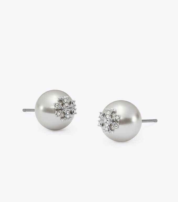 Moondance Pearl And Pavé Ohrstecker Moondance Pearl And Pavé Ohrstecker