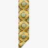 Mosaik-Monogramm-Krawatte aus doppelseitigem Seidenband Mosaik-Monogramm-Krawatte aus doppelseitigem Seidenband