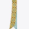 Mosaik-Monogramm-Krawatte aus doppelseitigem Seidenband Mosaik-Monogramm-Krawatte aus doppelseitigem Seidenband