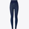 Nahtlose Leggings mit prismatischem T Monogram-Jacquard Nahtlose Leggings mit prismatischem T Monogram-Jacquard
