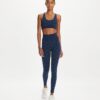 Nahtlose Leggings mit prismatischem T Monogram-Jacquard Nahtlose Leggings mit prismatischem T Monogram-Jacquard