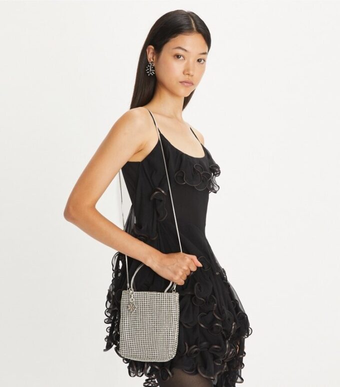 Night Owl Mini-Tasche mit Kristallverzierung Night Owl Mini-Tasche mit Kristallverzierung