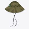 Nylon-Bucket-Hat mit breiter Krempe Nylon-Bucket-Hat mit breiter Krempe