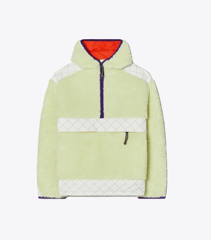 Oversized-Fleece-Pullover mit Kapuze Oversized-Fleece-Pullover mit Kapuze