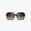 Oversized-Sonnenbrille mit quadratischem Logo Oversized-Sonnenbrille mit quadratischem Logo