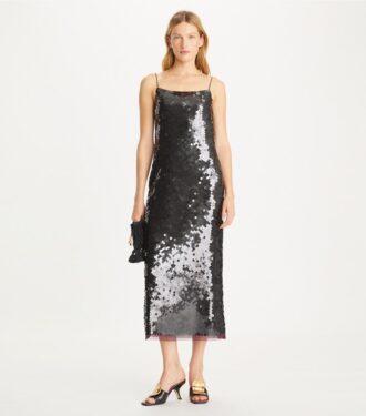 Pailletten-Slipkleid