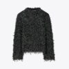 Paillettenbesetzter Wollpullover Paillettenbesetzter Wollpullover