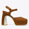 Peep-Toe-Plateausandale Peep-Toe-Plateausandale